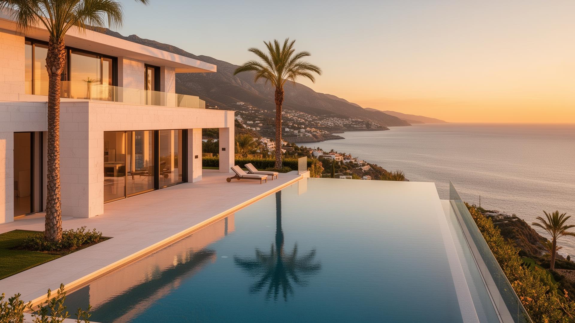 Villa de lujo en la Costa del Sol con vistas al Mediterráneo